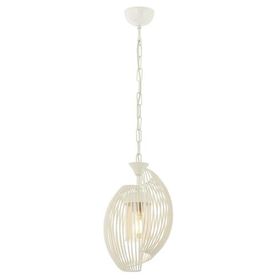 Avonni AV-60397-1BBY Beyaz Boyalı Modern E27 Metal Cam 20 cm Avize