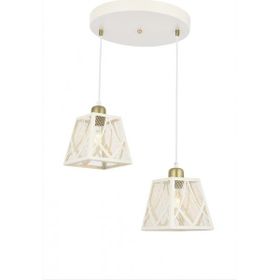Avonni AV-65052-2BCR Krem Ferforje Avize