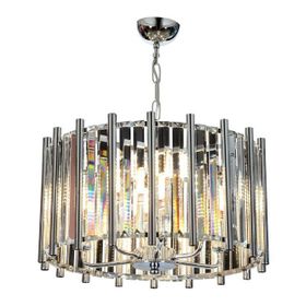 Avonni AV-65222-K45 Krom Kaplama E14 45 cm Modern Avize