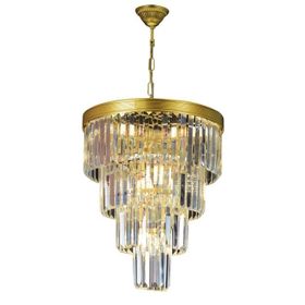 Avonni AV-65224-S45 Sarı Kaplama E14 45 cm Modern Avize