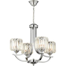 Avonni AV-65226-4K Krom Kaplama 55 cm Modern Avize