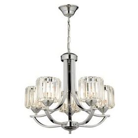 Avonni AV-65226-5K Krom Kaplama 55 cm Modern Avize