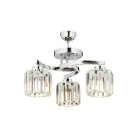 Avonni AV-65229-3K Krom Kaplama 58 cm Modern Avize