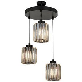 Avonni AV-65230-3T-BSY Siyah Boyalı 40 cm Modern Avize