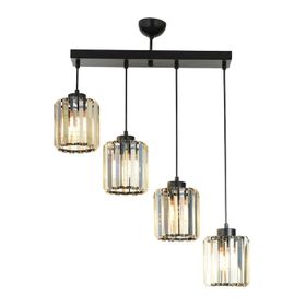 Avonni AV-65230-4Y-BSY Siyah Boyalı 64x15 cm Modern Avize