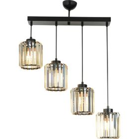 Avonni AV-65230-4Y-BSY Siyah Boyalı 64x15 cm Modern Avize