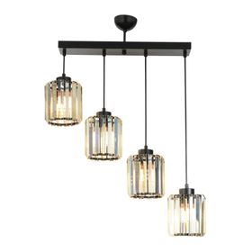 Avonni AV-65230-4Y-BSY Siyah Boyalı 64x15 cm Modern Avize