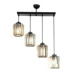 Avonni AV-65230-4Y-BSY Siyah Boyalı 64x15 cm Modern Avize
