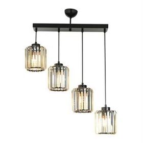 Avonni AV-65230-4Y-BSY Siyah Boyalı 64x15 cm Modern Avize