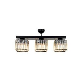 Avonni AV-65232-3Y-BSY Siyah Boyalı 65x15 cm Modern Avize
