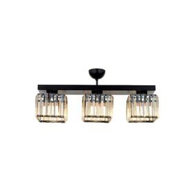 Avonni AV-65232-3Y-BSY Siyah Boyalı 65x15 cm Modern Avize