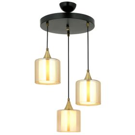 Avonni AV-65233-3T-BSY-B Siyah Boyalı 40 cm Modern Avize