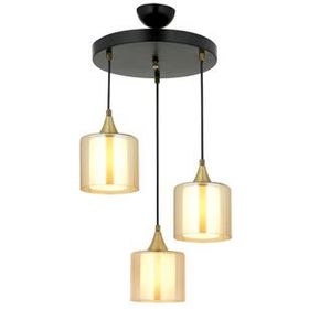 Avonni AV-65233-3T-BSY-B Siyah Boyalı 40 cm Modern Avize