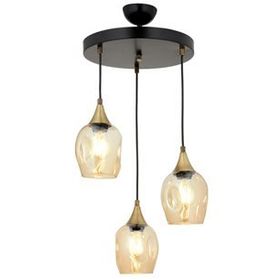 Avonni AV-65234-3T-BSY Siyah Boyalı 40 cm Modern Avize