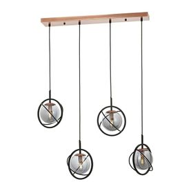 Avonni AV602914YBSY Siyah Boyalı Modern Avize