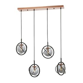Avonni AV602914YBSY Siyah Boyalı Modern Avize