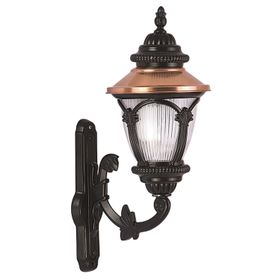 Avonni BAP-68057-BSY-M2 Siyah-Kahverengi Bahçe Aplik
