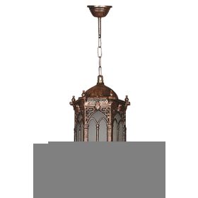 Avonni BFE-68051-BKR-M1-OP Kahverengi Bahçe Fener