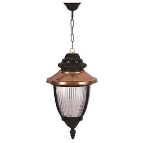 Avonni BFE-68055-BSY Siyah-Kahverengi Bahçe Fener Sarkıt