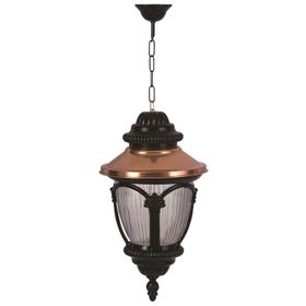 Avonni BFE-68057-BSY Siyah-Kahverengi Bahçe Fener Sarkıt