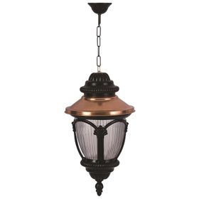Avonni BFE-68057-BSY Siyah-Kahverengi Bahçe Fener Sarkıt