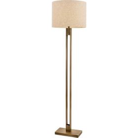 Avonni LM-9108-1E Eskitme Kaplama E27 Metal Kumaş 40 cm Krom Lambader