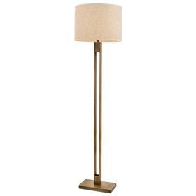Avonni LM-9108-1E Eskitme Kaplama E27 Metal Kumaş 40 cm Krom Lambader