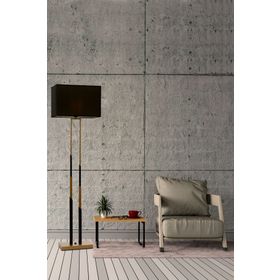 Avonni LM-9125-1BSA Siyah Boyalı Lambader