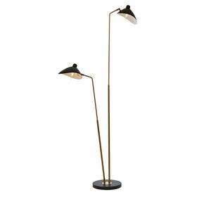 Avonni LM-9127-2BSY Siyah Boyalı Lambader