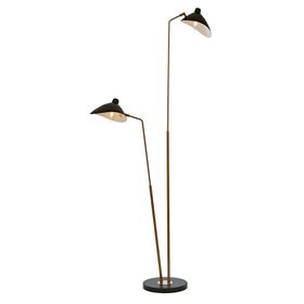Avonni LM-9127-2BSY Siyah Boyalı Lambader
