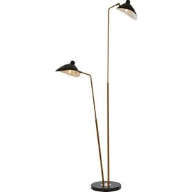 Avonni LM-9127-2BSY Siyah Boyalı Lambader