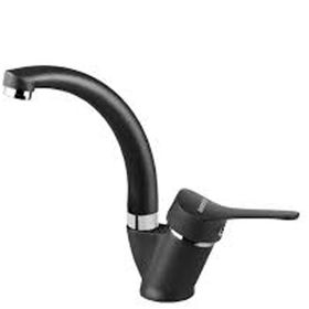 Avorio Monza Siyah Lavabo Batarya