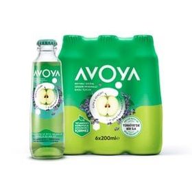 Avoya 200 ml Meyveli Elma & Adaçayı Maden Suyu (6 adet)