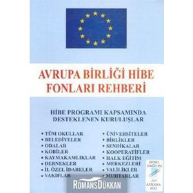 AVRUPA BIRLIĞI HIBE FONLARI REHBERI - HÜSEYIN KARABABA