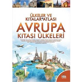 Avrupa Kıtası Ülkeleri-Ülkeler ve Kıtalar Atlası 3-Kolektif