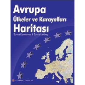 AVRUPA ÜLKELER VE KARAYOLLARI HARİTASI - KOLEKTIF