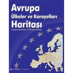 AVRUPA ÜLKELER VE KARAYOLLARI HARİTASI - KOLEKTIF