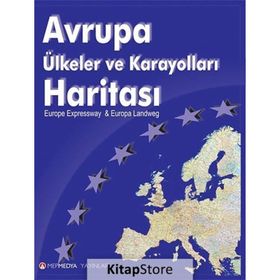 AVRUPA ÜLKELER VE KARAYOLLARI HARİTASI - KOLEKTIF