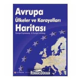 AVRUPA ÜLKELER VE KARAYOLLARI HARİTASI - KOLEKTIF