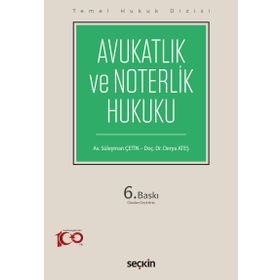 Avukatlık ve Noterlik Hukuku Süha Tanrıver