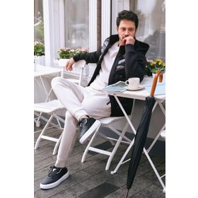 Avva A22Y1274 Erkek Bej Bisiklet Yaka Soft Touch Sweatshirt
