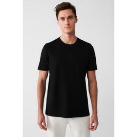 Avva A31Y1003 Siyah Erkek T-Shirt