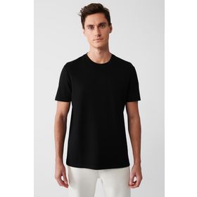 Avva A31Y1003 Siyah Erkek T-Shirt