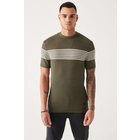 Avva A31Y5116 Haki Erkek T-Shirt