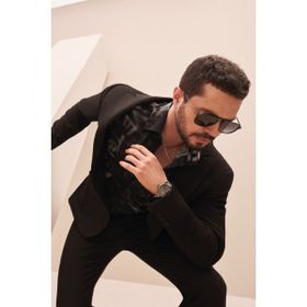 Avva A32Y4001 Siyah Erkek Çift Yırtmaçlı Ceket