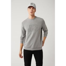 Avva A41Y1235 Gri Erkek Sweatshirt