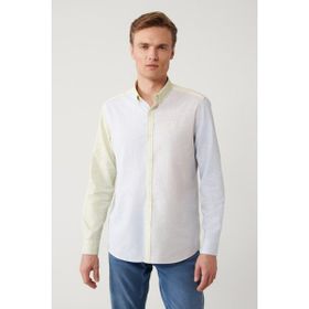 Avva A41Y2068 Açık Mavi Regular Fit Erkek Gömlek