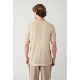 Avva A41Y5074 Bej Erkek T-shirt