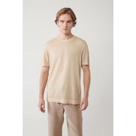 Avva A41Y5074 Bej Erkek T-shirt
