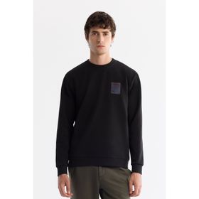 Avva A42Y1286 Siyah Erkek Sweatshirt